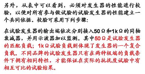 新標準對脈沖群發(fā)生器特性參數的要求