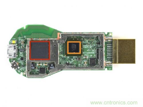 拆解新一代顛覆性產品: 谷歌Chromecast電視棒內部探秘