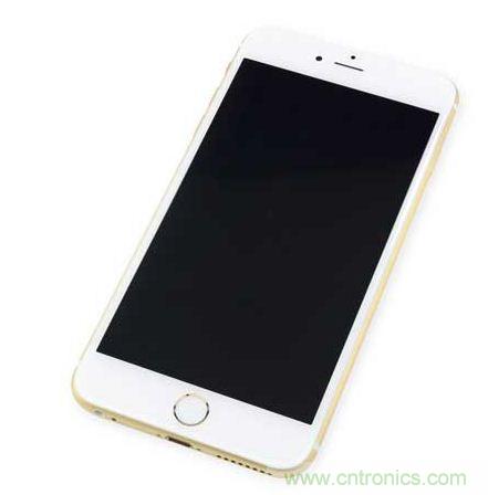 iPhone 6 Plus采用了大量新技術(shù)，包括由TSMC代工的蘋果A8 SoC。（來源：iFixit）