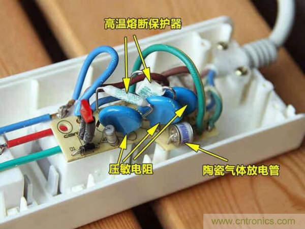 電源插座如何防雷？巧用壓敏電阻&陶瓷氣體放電管