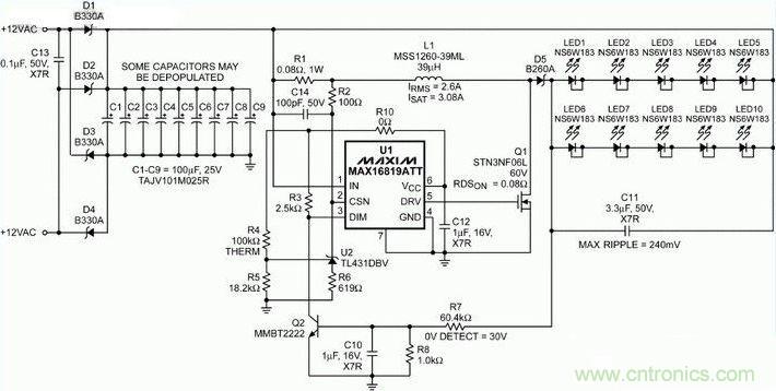 【收藏】LED燈驅動電源電路圖大全 【收藏】LED燈驅動電源電路圖大全