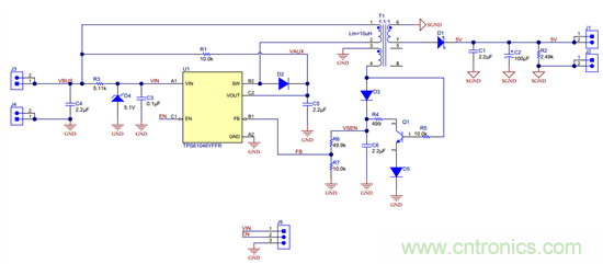 寬輸入電壓、高效率、5V&250mA輸出反激變流器設(shè)計(jì)