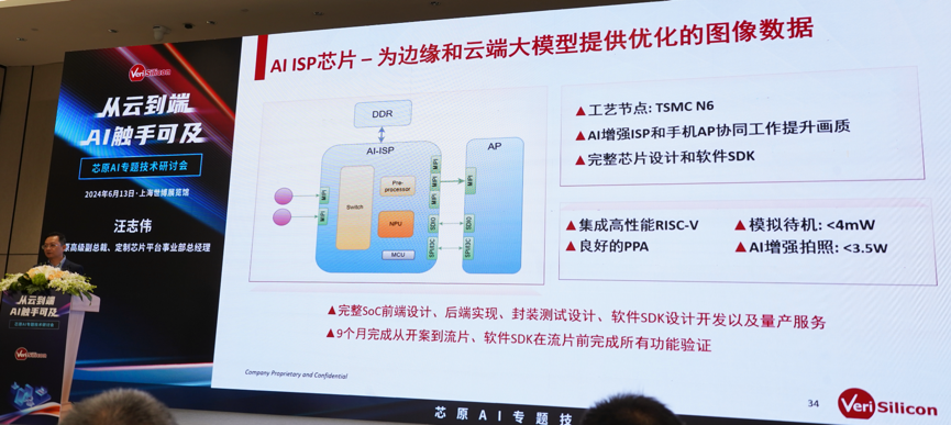 芯原汪志偉：芯原IP、平臺(tái)、軟件整套解決方案，助力AIGC算力進(jìn)一步升級(jí)