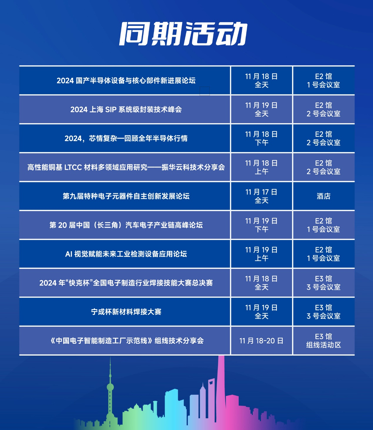 第104屆中國電子展精彩內容搶先看，11月上海與您相約！